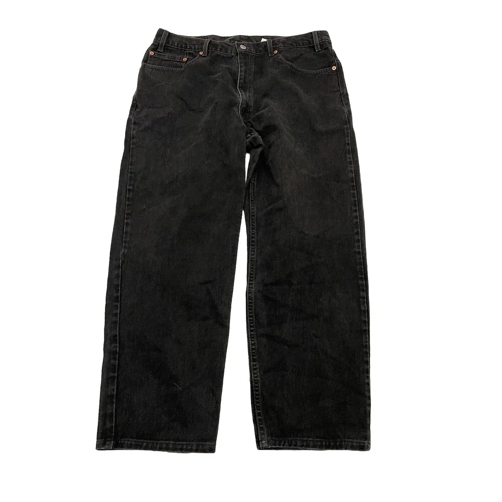 Vintage Levis Men's‎ 550 Denim Jeans 40x30 Black Made in USA 90s
